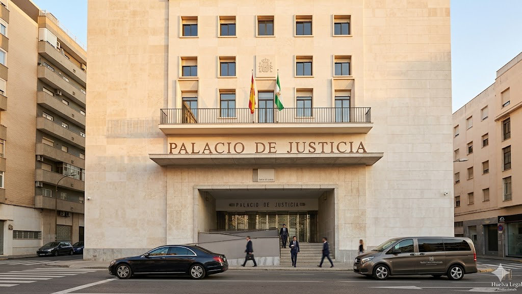 Palacio de Justicia de Huelva – sede de los tribunales donde ejerce Díaz Abogado